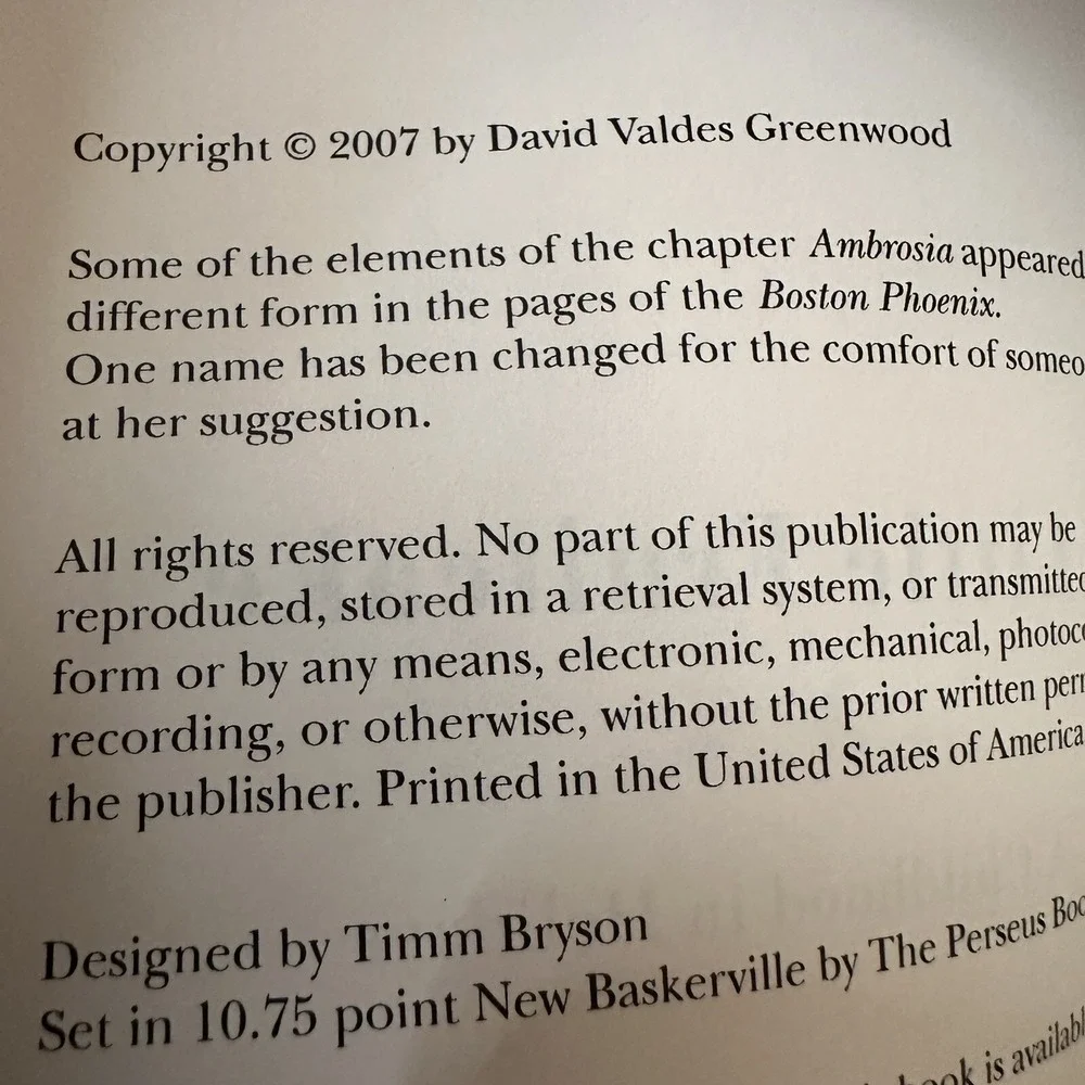 A Little Fruitcake A Childhood in Holidays David V Greenwood Advance Copy SIGNED